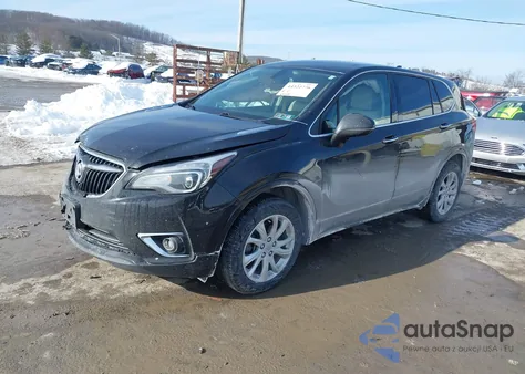 2019 Buick Envision Awd Preferred from USA, damaged, VIN LRBFX1SA1KD010354